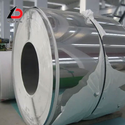 Coil en acier inoxydable ISO 2b Ba miroir métal HRC CRC Ss304 Coil