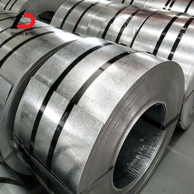 Zinc revêtement de l'acier au carbone bandes en acier gi laminé à froid bandes Dx51d