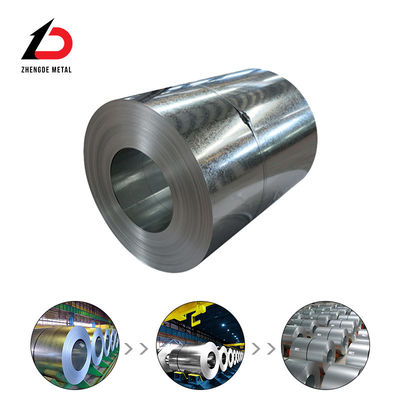 Couche zinc coil d'acier galvanisé laminé à chaud Dx51d Dx52D Dx53D