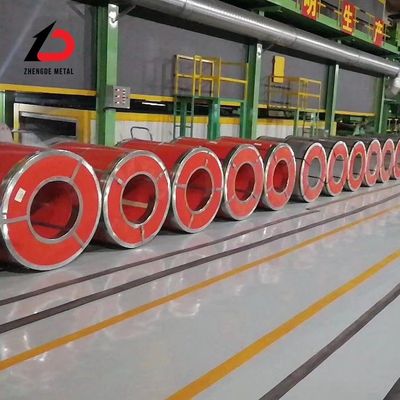 DB460 ASTM PPGI en tôle de coil en acier Tdc51dzm 0,1 mm-3,0 mm Z120 personnalisé