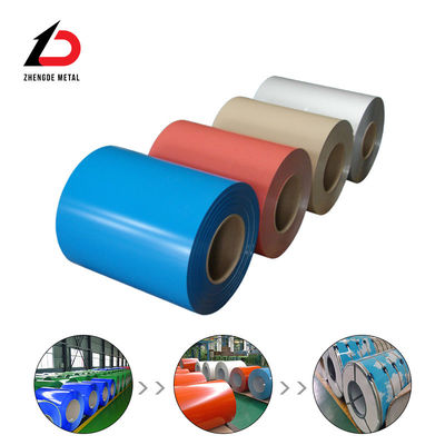 2 mm PPGI PPGL bobine Ral couleur personnalisée bobine galvanisée laminée