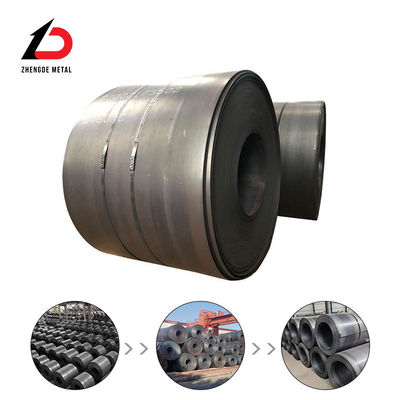 Légère Ms bande d'acier au carbone noir laminé à chaud ASTM A36 A53 DC01 DC02