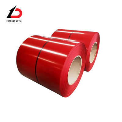 610 mm de diamètre intérieur PPGI bobine d'acier offre une forme facile et une protection supérieure contre la corrosion