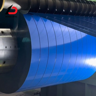 Bobine d'acier PPGI de 0,5 mm avec une excellente résistance à la corrosion, galvanisée à chaud et couleurs personnalisables