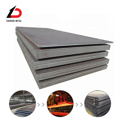 Plaque en acier au carbone SS400 SS355jr S275jr HRC Ms laminée à chaud