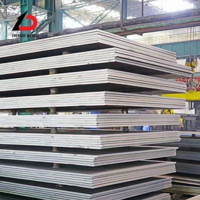 Q235B Ss400 S235jr ASTM A36 St37-2 Q345b S355jr Plaque d'acier laminée à chaud Plaque plate de treillis de fer pliant coffrage feuille métallique pour la construction en béton