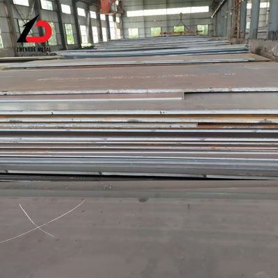 Q235B Ss400 S235jr ASTM A36 St37-2 Q345b S355jr Plaque d'acier laminée à chaud Plaque plate de treillis de fer pliant coffrage feuille métallique pour la construction en béton