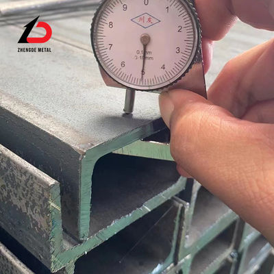 Acier au carbone laminé à chaud S235jr S355jr 16 Gauge Metal U Channel