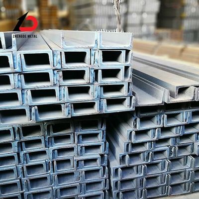 Acier au carbone laminé à froid U-canal U-canal structural galvanisé En S235jr