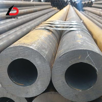 ASME B36.10 API 5L ASTM A106 Gr. B Ms en acier laminé à chaud rond noir sans soudure à faible teneur en carbone