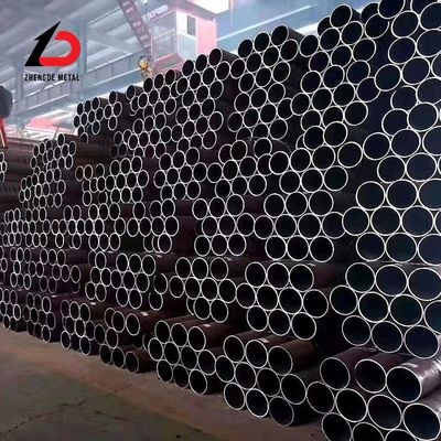 Fabrique directe JIS Standard En 10219 S235jr S355gh Pipe en acier doux sans soudure Tube en acier noir 6m 12m Tube sans soudure en acier au carbone Prix