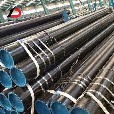 ASTM A53 A106 Grand tableau 40 Gr B ERW Tubes en acier au carbone pour les pipelines de pétrole et de gaz