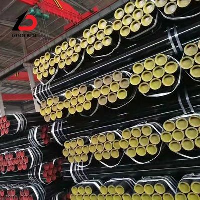 ASTM A53 A106 API 5CT J55 K55 N80 L80 T95 P110 Pipe en acier au carbone sans soudure pour gaz et pipeline pétrolier