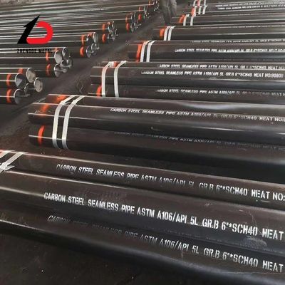 API 5L X42 X52 X56 X6 Sch ASTM A106 A36 A53 DN350 DN400 tuyau en acier au carbone noir soudé en spirale