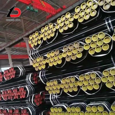 En ASTM API S355 A53b A106 Gr. B A336 Structure en carbone tuyau en acier sans soudure de grand diamètre paroi épaisse Sch20 alliage tuyau de chaudière à pression de fluide sans soudure API