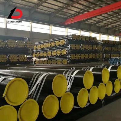 En ASTM API S355 A53b A106 Gr. B A336 Structure en carbone tuyau en acier sans soudure de grand diamètre paroi épaisse Sch20 alliage tuyau de chaudière à pression de fluide sans soudure API