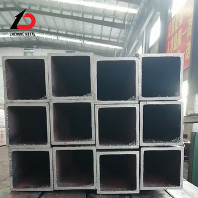 20X20 30X30 50X50 20 pouces 24 pouces 30 pouces Carré ERW soudé Pipe à faible teneur en carbone Carré Tube d'acier creux Si