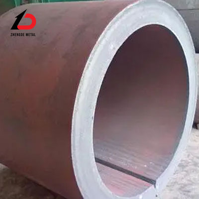 Pipe en acier soudé laminée à chaud usine de gros diamètres Pipe en acier au carbone sans soudure en acier au carbone laminée à chaud enduite de parois épaisses enroulée pour le transport par pipeline Prix de vente directe
