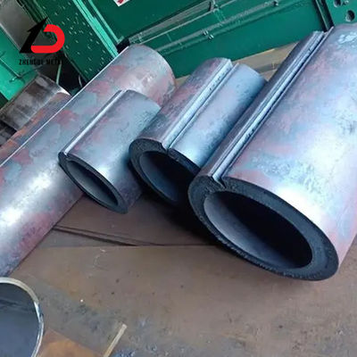 Pipe en acier soudé laminée à chaud usine de gros diamètres Pipe en acier au carbone sans soudure en acier au carbone laminée à chaud enduite de parois épaisses enroulée pour le transport par pipeline Prix de vente directe