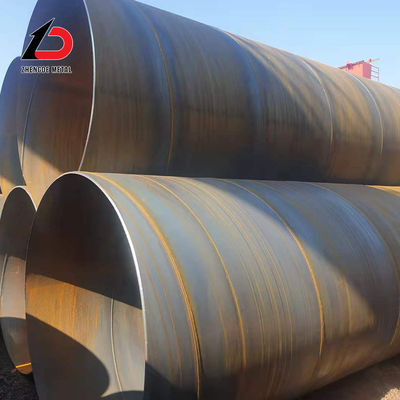 Pipeline de gaz naturel et de pétrole API 5L L245, L360, A53, J55, N80, X42, X46, X52 Tuyaux en acier au carbone Tuyaux soudés en spirale