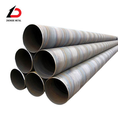 Pipeline de gaz naturel et de pétrole API 5L L245, L360, A53, J55, N80, X42, X46, X52 Tuyaux en acier au carbone Tuyaux soudés en spirale