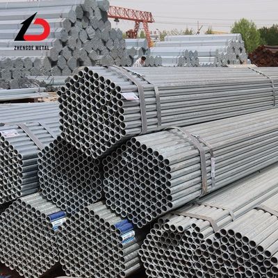 Pipe galvanisée ronde de 10 pieds ASTM St37 12cr1MOV Pipe en acier trempée à chaud