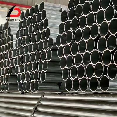 Pipe galvanisée ronde de 10 pieds ASTM St37 12cr1MOV Pipe en acier trempée à chaud
