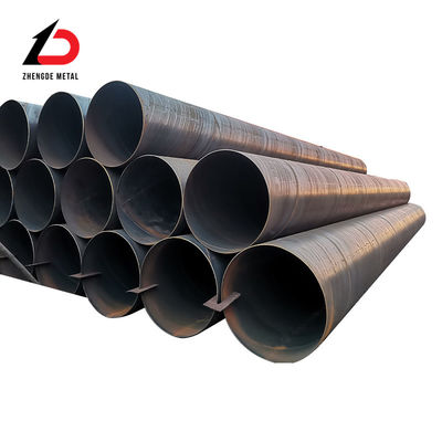 Matériaux de construction métalliques tuyaux en acier soudés sur mesure tuyaux en acier au carbone soudés pour la construction