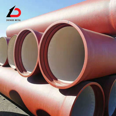 ISO 2531 En598 DN80-DN2600 Un des principaux fabricants de tubes en fer ductile K9, C40, C30, C25 Prix bon marché à vendre