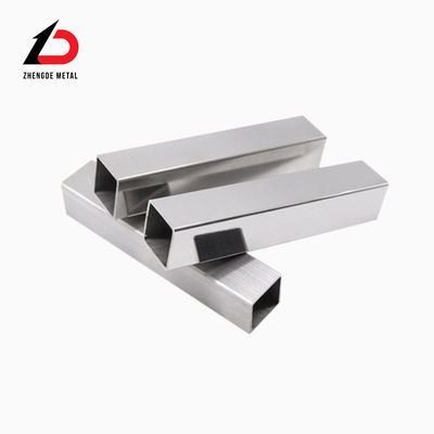 Pipe en acier inoxydable ASTM A270 A554 SS304 316L 316 310S 440 1.4301 321 904L 201 Pipe carrée