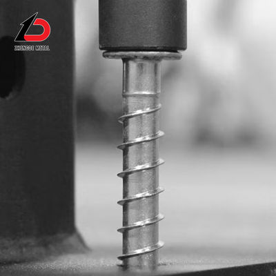 Taille personnalisée 3/8 & prime; & prime; Full Threaded Steel Self Drilling Rock Bolt / Bar d'ancrage creuse / Barres d'ancrage