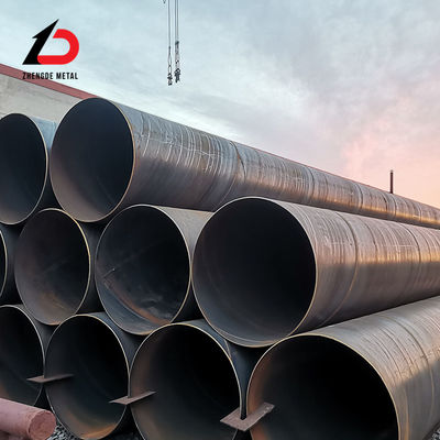 2.1 - 60 mm d'épaisseur Pipe laminée à chaud en acier au carbone pour la construction de pipelines pétroliers
