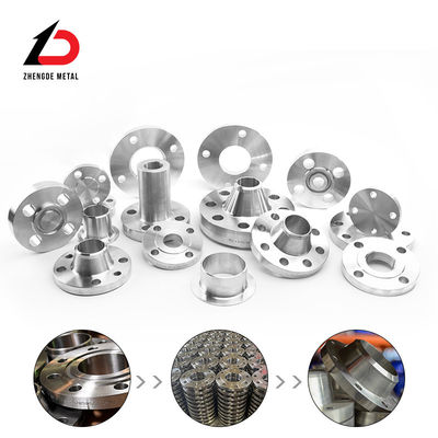 Industrie automobile pétrochimique personnalisée de haute précision A105 A350lf2 S235jr S275jr St37 Sch5s Sch10s Sch10 Flange avec produits d'usinage CNC