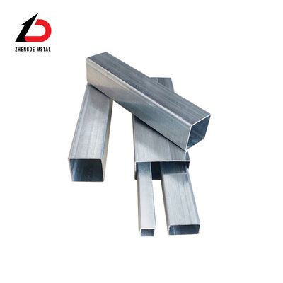 Taille personnalisée de la norme européenne 20*20mm 40*40mm 60*60mm 80*80mm Tubes/tubes carrés en acier galvanisé