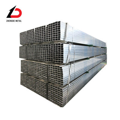 Taille personnalisée de la norme européenne 20*20mm 40*40mm 60*60mm 80*80mm Tubes/tubes carrés en acier galvanisé