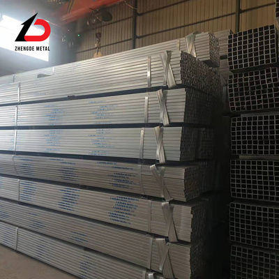 Taille personnalisée de la norme européenne 20*20mm 40*40mm 60*60mm 80*80mm Tubes/tubes carrés en acier galvanisé