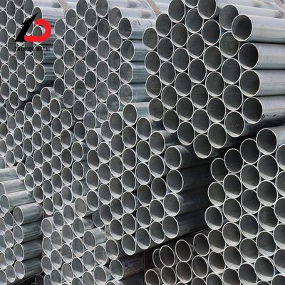Pipe de structure en acier galvanisé de 15 mm de diamètre ASTM A120 enduite en poudre noire