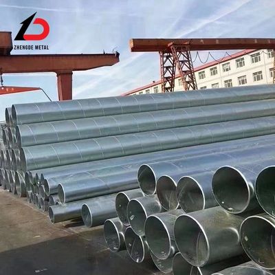 Pipe de structure en acier galvanisé de 15 mm de diamètre ASTM A120 enduite en poudre noire