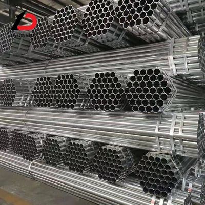 Pipe de structure en acier galvanisé de 15 mm de diamètre ASTM A120 enduite en poudre noire