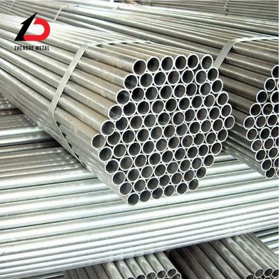 Pipe de structure en acier galvanisé de 15 mm de diamètre ASTM A120 enduite en poudre noire