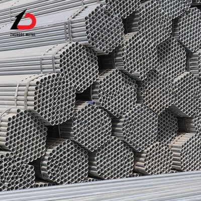 Pipe de structure en acier galvanisé de 15 mm de diamètre ASTM A120 enduite en poudre noire