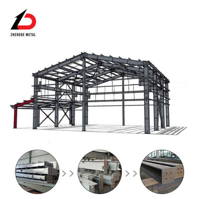 Q235 Construction préfabriquée Structure en acier personnalisée S235 S275jr