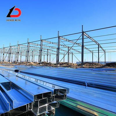 Structure de cadre en acier personnalisé Pré-construit Structure préfabriquée en acier