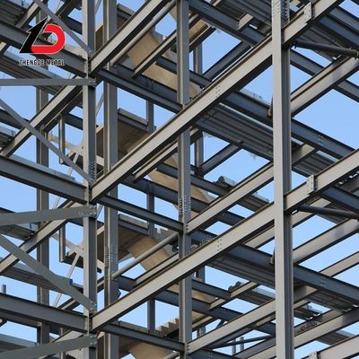 Structure de cadre en acier personnalisé Pré-construit Structure préfabriquée en acier