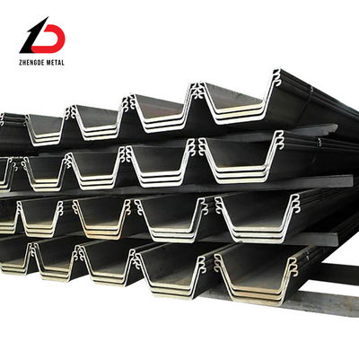 Chine Type U Z II 2 forme laminée à chaud PU32-1 PU32+1 PU 32 Larsen Sy390 Sy295 Ms Plaque d'acier à faible teneur en carbone douce