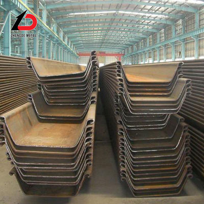 Chine Type U Z II 2 forme laminée à chaud PU32-1 PU32+1 PU 32 Larsen Sy390 Sy295 Ms Plaque d'acier à faible teneur en carbone douce
