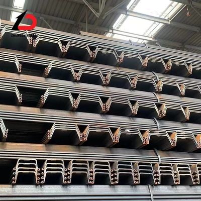 ASTM A690 Type U Piles en tôle d'acier laminées à froid Surface personnalisée