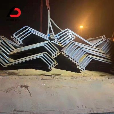 ASTM A690 Type U Piles en tôle d'acier laminées à froid Surface personnalisée