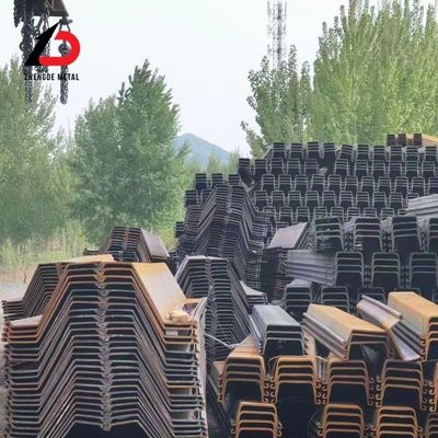 Pile de tôle d'acier de construction 400X100X10.5mmx12m 310mm DC01 SPCC 12m