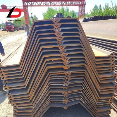 Pile de tôle d'acier de construction 400X100X10.5mmx12m 310mm DC01 SPCC 12m